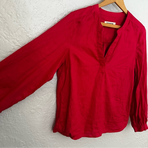 Alice Linen Top - Picture 8 of 9